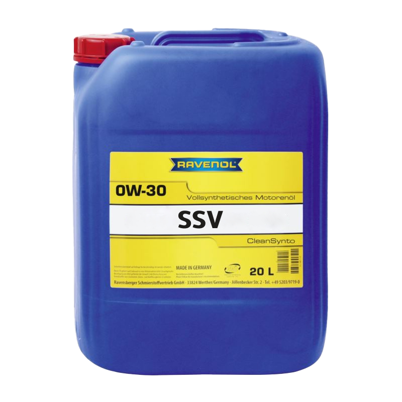 Моторное масло Ravenol SSV Fuel Economy SAE 0W-30, 20л
